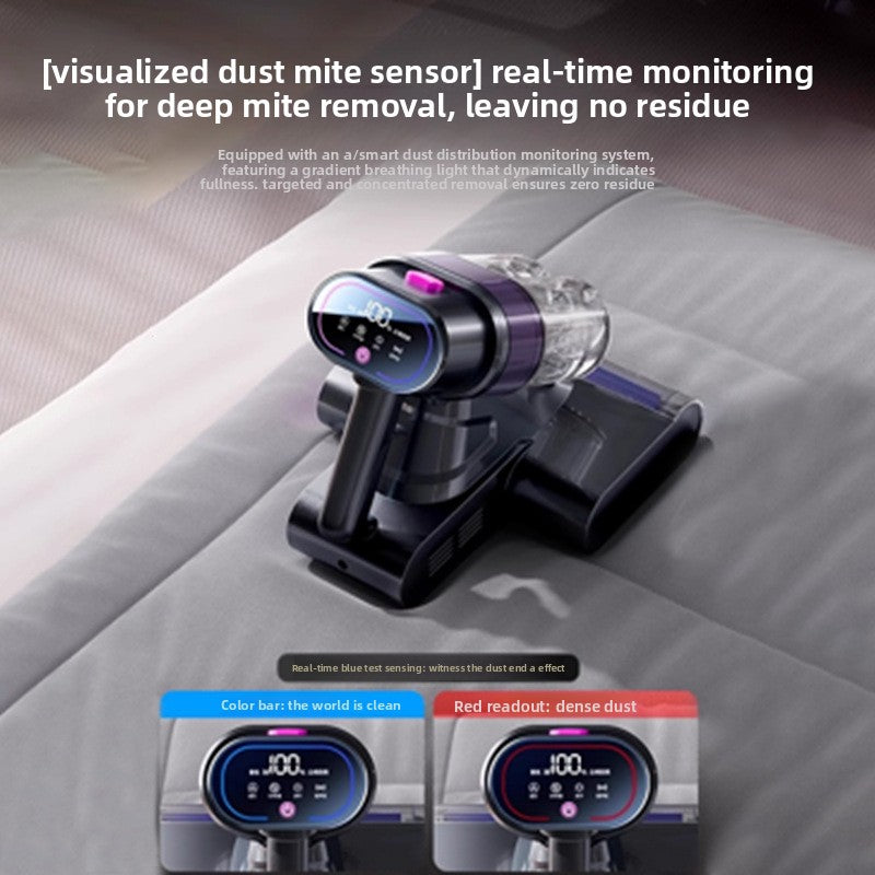 Smart home heated vacuum cleaner