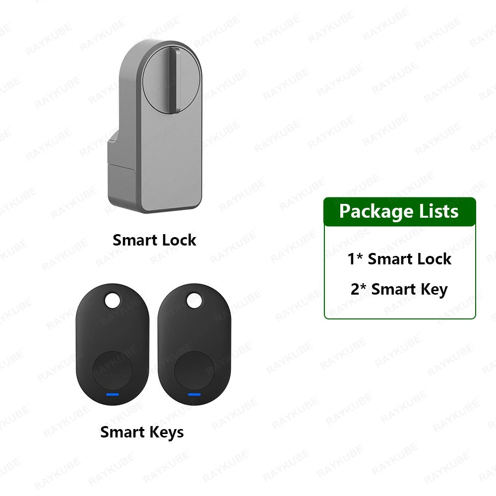 Smart Door Lock - RAYKUBE A1 Pro | Fingerprint + WiFi + Alexa Compatible