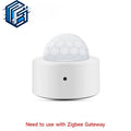 Tuya Zigbee PIR Motion Sensor Human Body Infrared Detector Smart Security Alarm Works with Alexa Google Assistant Smart Life App